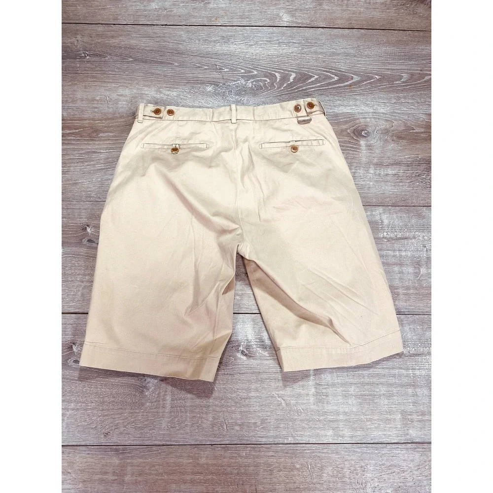 RLX Ralph Lauren Shorts‎ Mens 32 Khaki Performance Golf Stretch Chino Flat Front